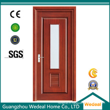 Personnaliser la porte en bois solide en MDF PVC pour les maisons